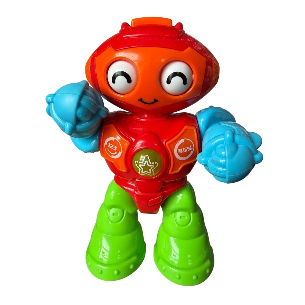 Kidoozie Lights  & sounds Interactive Learning Robot Toy Multi